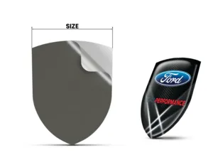 Ford Pegatina En Relieve Auto Máximo Estilo Pro Resistente